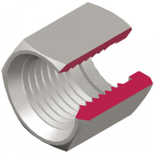 Ecrou JIC inox 7/8" pour tube de 16