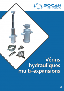 Vérins multi epxansions