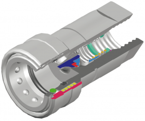 Coupleur Femelle ISO 7241-1 B standard 3/8" inox