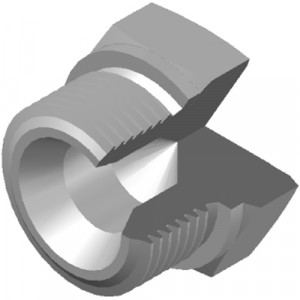 Bouchon Mâle BSP 3/4" inox