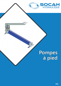 Pompes à pied