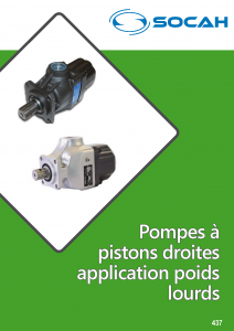 Pompes à pistons droite application poids-lourds