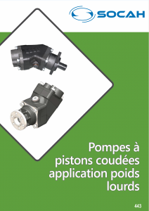Pompes à pistons coudée application poids-lourds