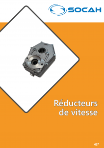 Réducteurs de vitesse