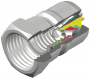 Coupleur Mâle ISO 7241-1 B standard 3/4" inox